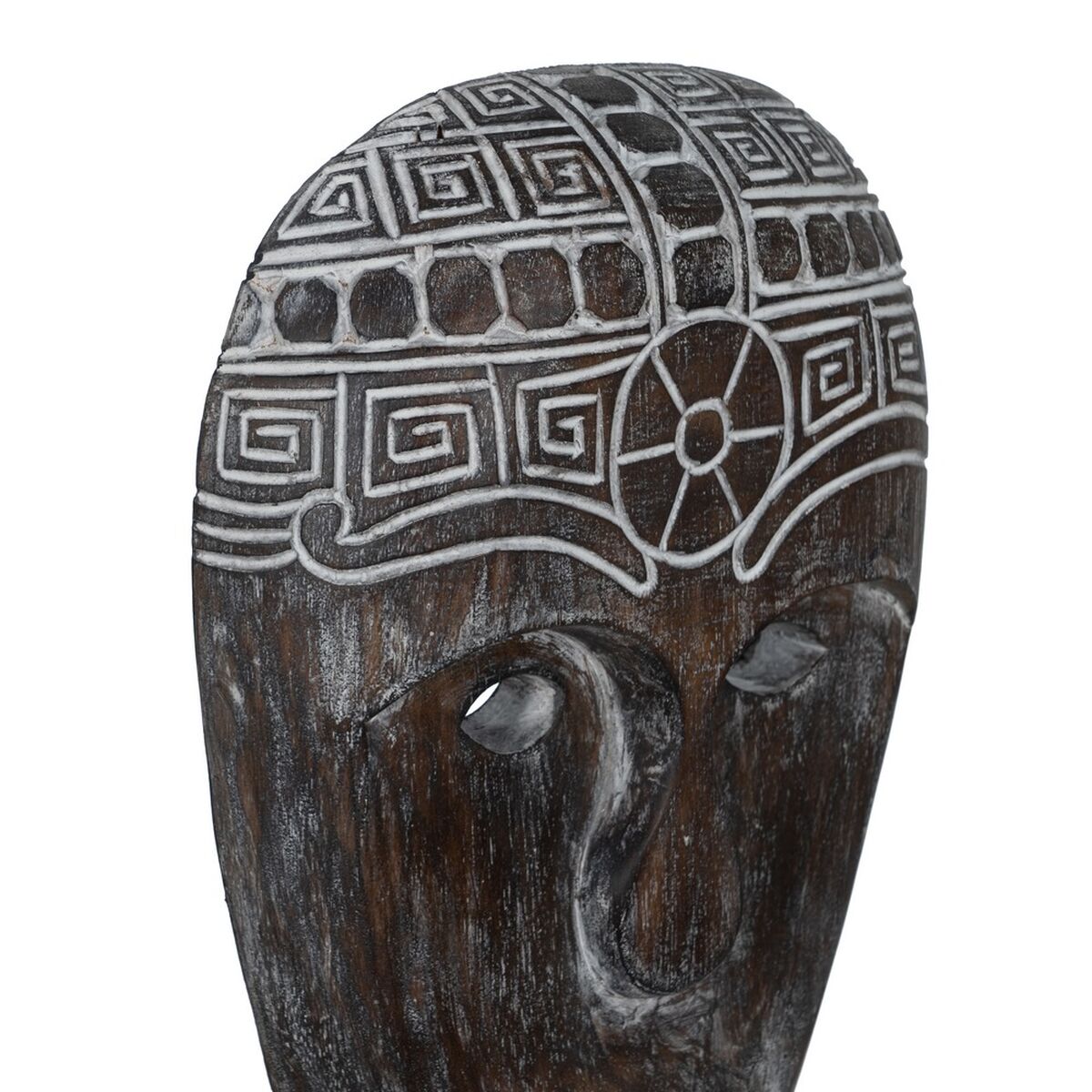 Prydnadsfigur Brun Mask 24 x 12 x 46 cm